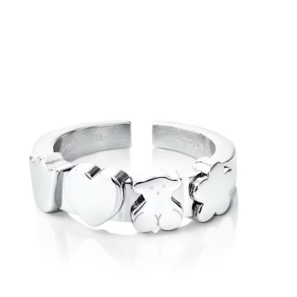 Tous Basic Ring Stainless Steel (authentic) - Picture 3 of 5